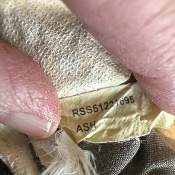 Vtg Y2K Da-nang Cargo Military Pants Embroidered Tan Large 34x31.5 Army Bohemian - Picture 6 of 9